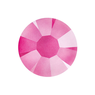 Crystal Neon Pink DF 00030 (SS10) - Preciosa non-hotfix plakstenen Chaton Rose Maxima (Neon Glow in the Dark)
