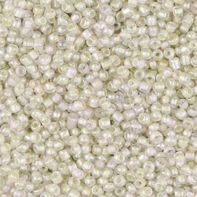 Rocailles kralen (2 mm) Transparant Goud (27 gram) per potje ROCP2002