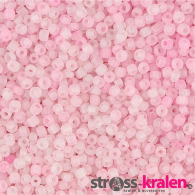 Rocailles kralen (2 mm) Baby roze (20 gram) ROC2006