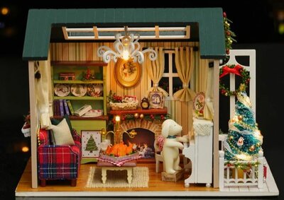 Mini Dollhouse - Boshuisje - Holiday Times (Christmas)