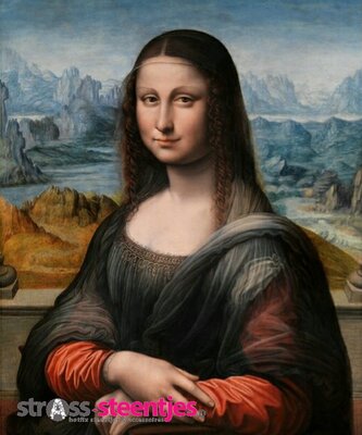 Diamond Painting pakket - Mona Lisa 50X60 cm (full)