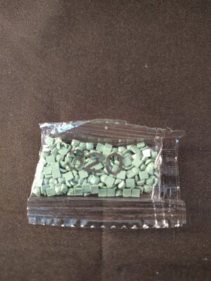 Diamond Painting - Losse vierkante steentjes kleurcode 320