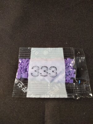 Diamond Painting - Losse vierkante steentjes kleurcode 333