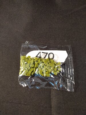 Diamond Painting - Losse vierkante steentjes kleurcode 470