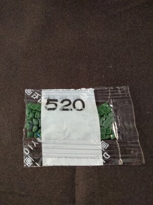 Diamond Painting - Losse vierkante steentjes kleurcode 520