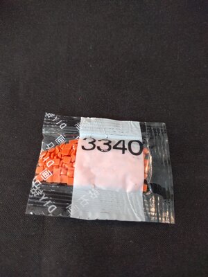 Diamond Painting - Losse vierkante steentjes kleurcode 3340