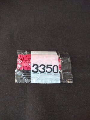 Diamond Painting - Losse vierkante steentjes kleurcode 3350