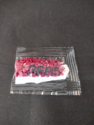 Diamond Painting - Losse vierkante steentjes kleurcode 3685