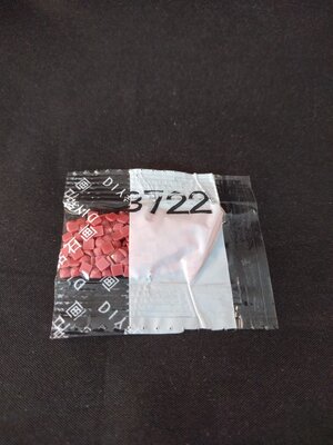 Diamond Painting - Losse vierkante steentjes kleurcode 3722