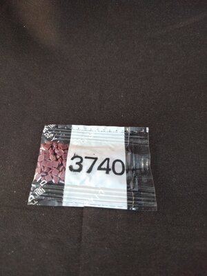 Diamond Painting - Losse vierkante steentjes kleurcode 3740