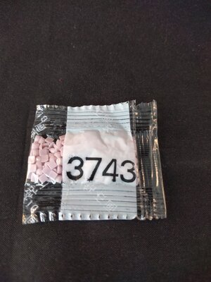 Diamond Painting - Losse vierkante steentjes kleurcode 3743