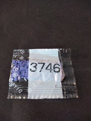 Diamond Painting - Losse vierkante steentjes kleurcode 3746