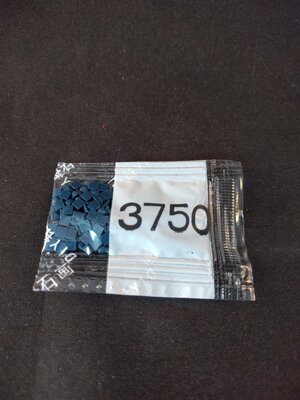 Diamond Painting - Losse vierkante steentjes kleurcode 3750
