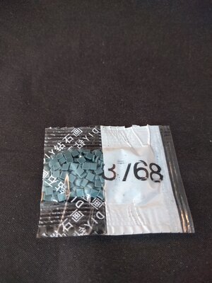 Diamond Painting - Losse vierkante steentjes kleurcode 3768