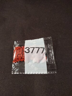 Diamond Painting - Losse vierkante steentjes kleurcode 3777