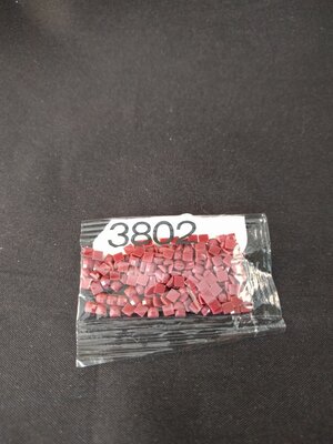 Diamond Painting - Losse vierkante steentjes kleurcode 3802