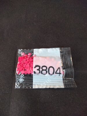 Diamond Painting - Losse vierkante steentjes kleurcode 3804
