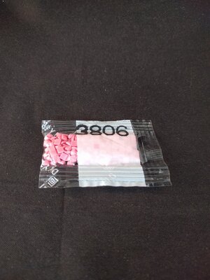 Diamond Painting - Losse vierkante steentjes kleurcode 3806