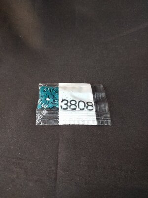 Diamond Painting - Losse vierkante steentjes kleurcode 3808