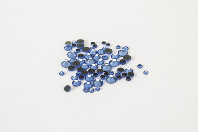 Light Sapphire SS 20 Premium DMC kwaliteit Hotfix steentjes (per 144 stuks)