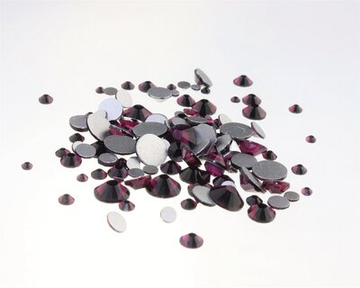Amethyst SS 20 Superior Glamour non-hotfix plakstenen per 144 stuks (1 gross)