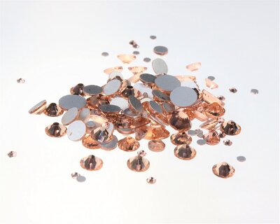 Light Peach SS 5 Superior Glamour non-hotfix plakstenen per 720 stuks (5 gross)