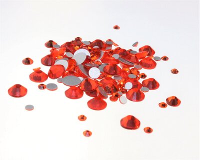 Orange SS 5 Superior Glamour non-hotfix plakstenen per 720 stuks (5 gross)