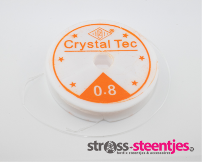 Elastisch draad voor sieraden maken - 0.8mm  (ca. 6 meter)
