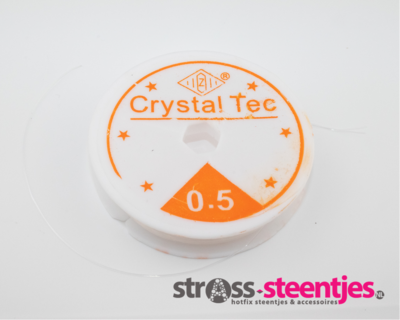 Elastisch draad voor sieraden maken - 0.5mm (ca. 14 meter)