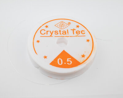 Elastisch draad voor sieraden maken - 0.5mm (ca. 14 meter)