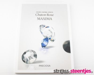 Kleurenkaart Preciosa Chaton Rose Maxima (karton)