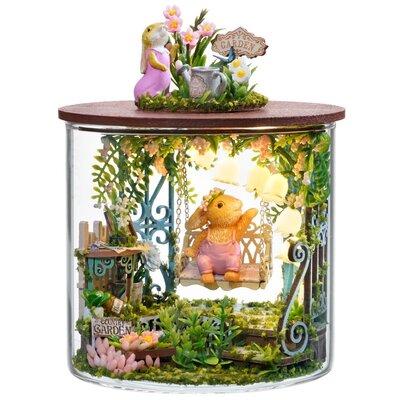 Dream Bottle Series - Fairytale Garden - Mini Dollhouse
