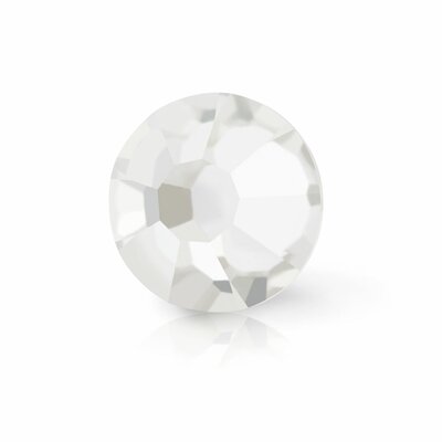 Crystal Argent Flare HF 00030 (SS30) - Preciosa hotfix steentjes Chaton Rose Maxima