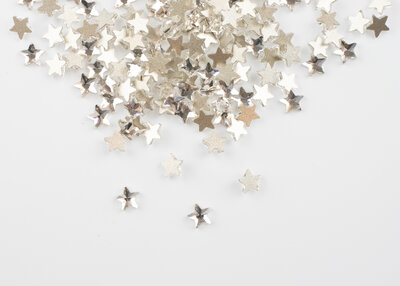 Sterretje met afgeplatte punt 5 mm Crystal Non hotfix Rhinestones figuren Superior Glamour (5033)CR