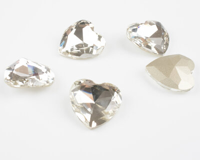 Fancy Stones - Heart (Hart) Crystal 27 mm