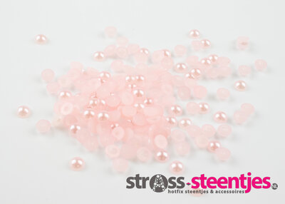Non-Hotfix Parels Licht Roze 5 mm (SS20) ca. 280 stuks