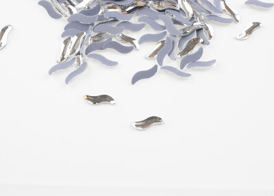 Golfje 10 mm Crystal Hotfix Rhinestones Figuren Superior Glamour (1058)CR