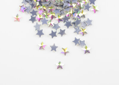 Sterretje 5 mm Crystal AB Hotfix Rhinestones Figuren Superior Glamour (1032)Cr.AB