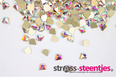 Diamantje 5 mm Crystal AB Non hotfix Rhinestones figuren Superior Glamour (5096)