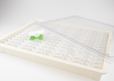 Opbergdoos / sorteerbak met 78 bakjes