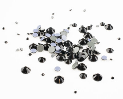 Jet SS 12 Superior Glamour kwaliteit Hotfix steentjes per 144 stuks (1 gross)