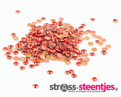 Hotfix Rhinestuds SS 10 Kleur Rood (ca. 1450 stuks)