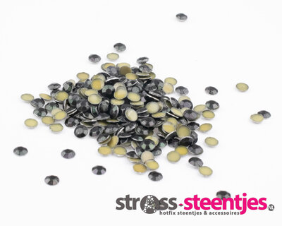 Hotfix Rhinestuds SS 10 Kleur Zwart (ca. 1450 stuks)