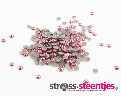 Hotfix Dome Studs SS 10 Kleur Roze (ca. 1350 stuks)