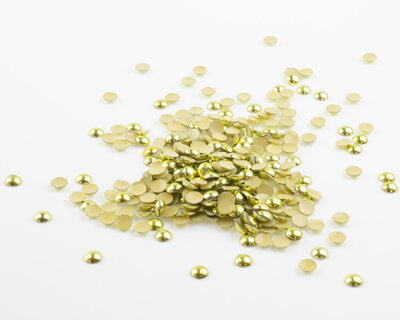 Hotfix Dome Studs SS 16 Kleur Geel (ca. 710 stuks)