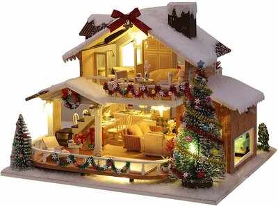 Mini Dollhouse - Villa - Ice and Snow Manor Christmas OP=OP