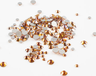 Amber SS 20 Superior Glamour non-hotfix plakstenen per 144 stuks (1 gross)