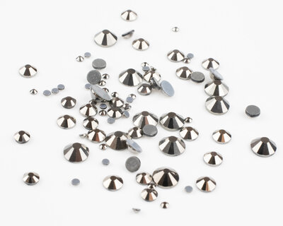 Hematite SS 40 Superior Glamour Hotfix steentjes per 36 stuks (0,25 gross)