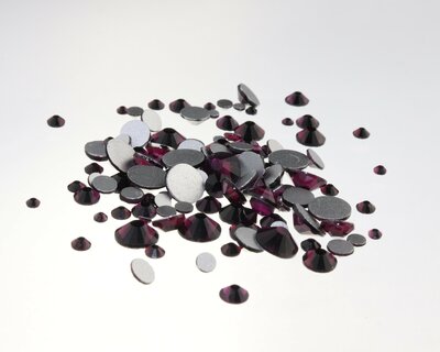 Amethyst SS 40 Superior Glamour non-hotfix plakstenen per 36 stuks (0,25 gross)