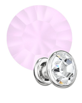 Preciosa Rivets silver - Rose Opal 71350 (SS29)